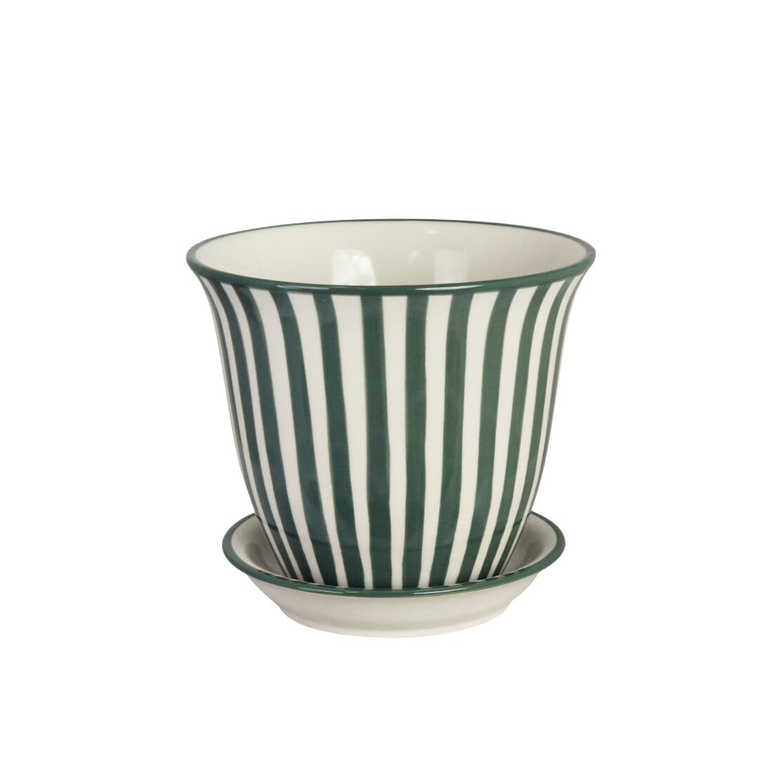 Kruka Miriam 19 cm Mörkgrön