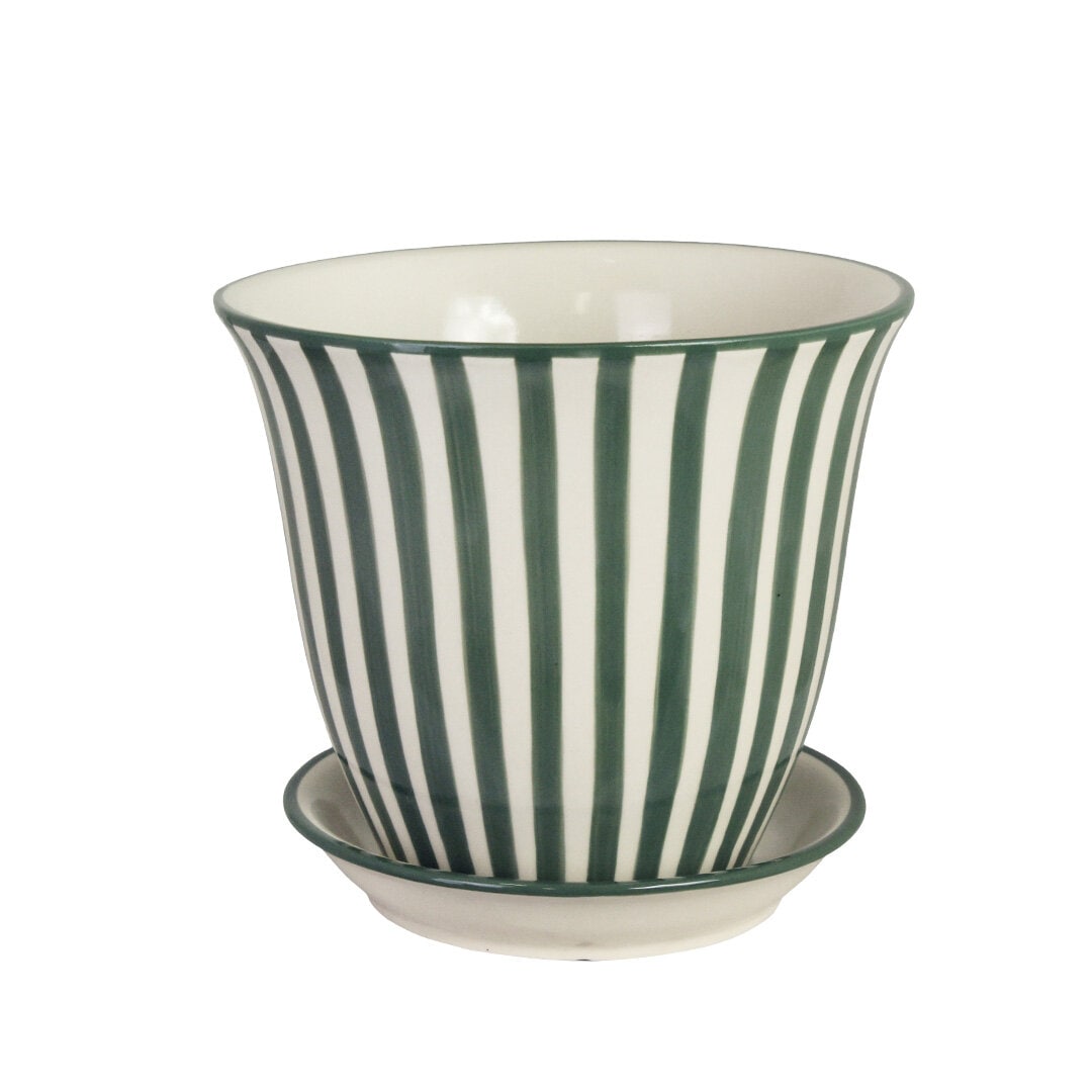 Pot Miriam 22 cm Dark Green