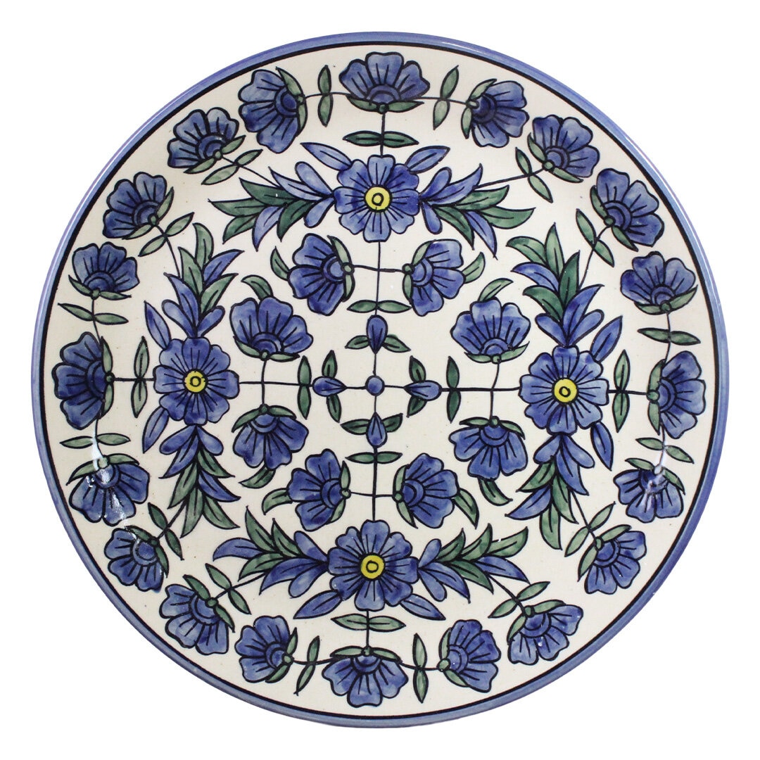 Round Ceramic Platter Selina