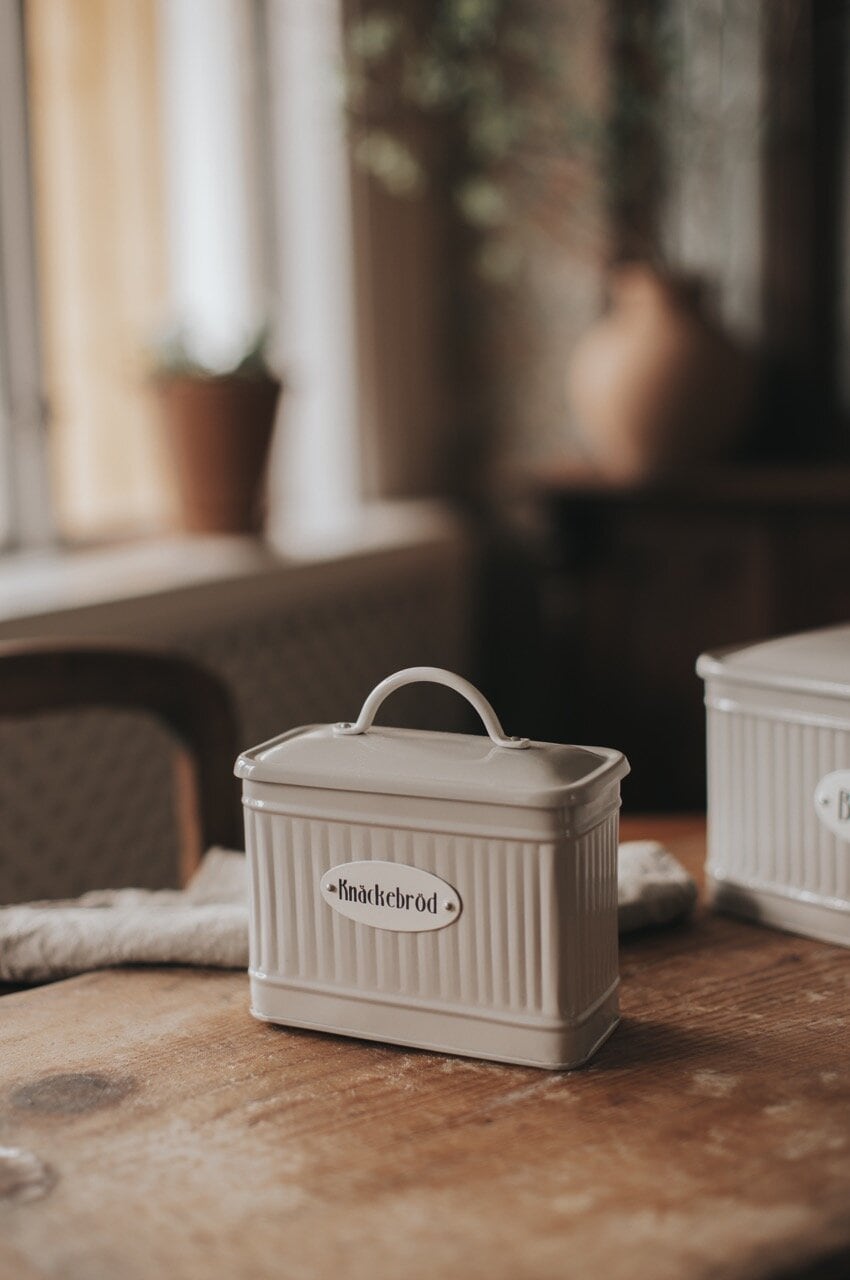 Tin Hugo Knäckebröd Beige