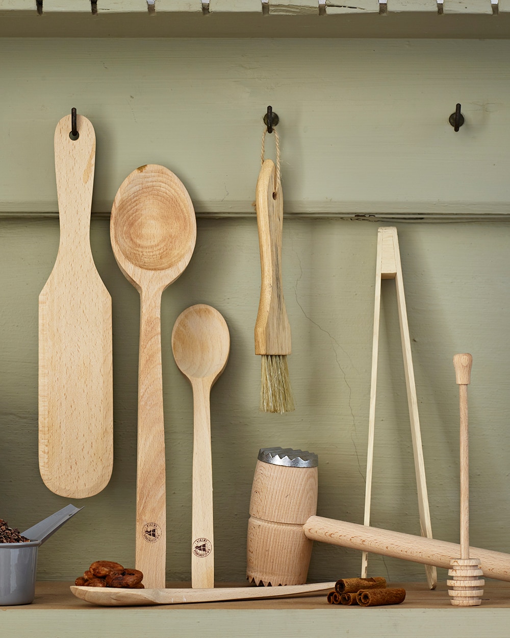 Wooden Cooking Tweezers