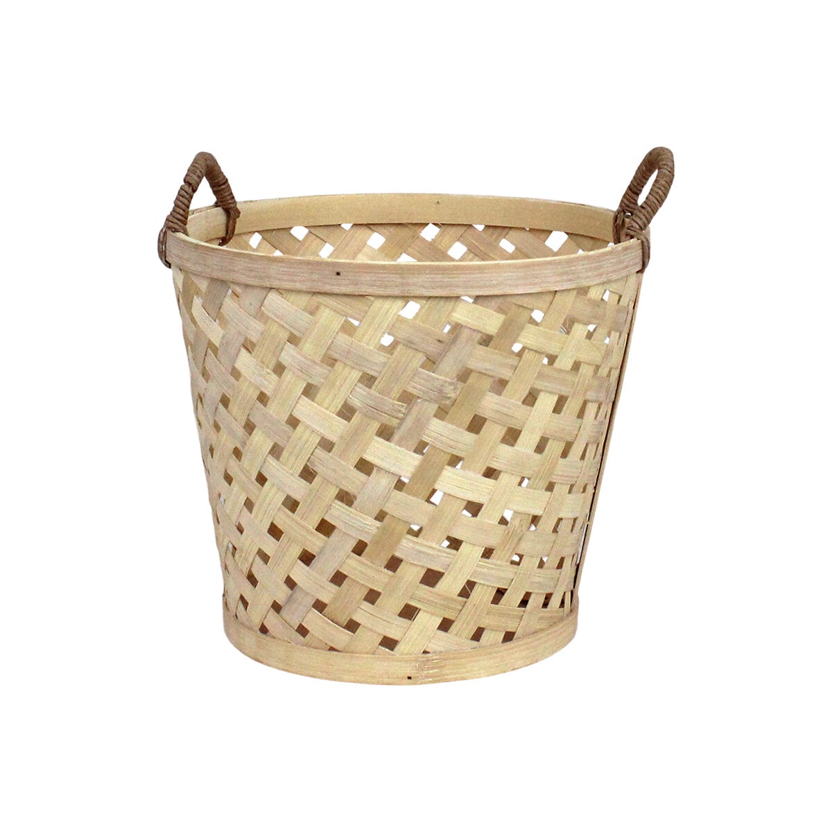Coned Basket w. Handle Ida Small Nature