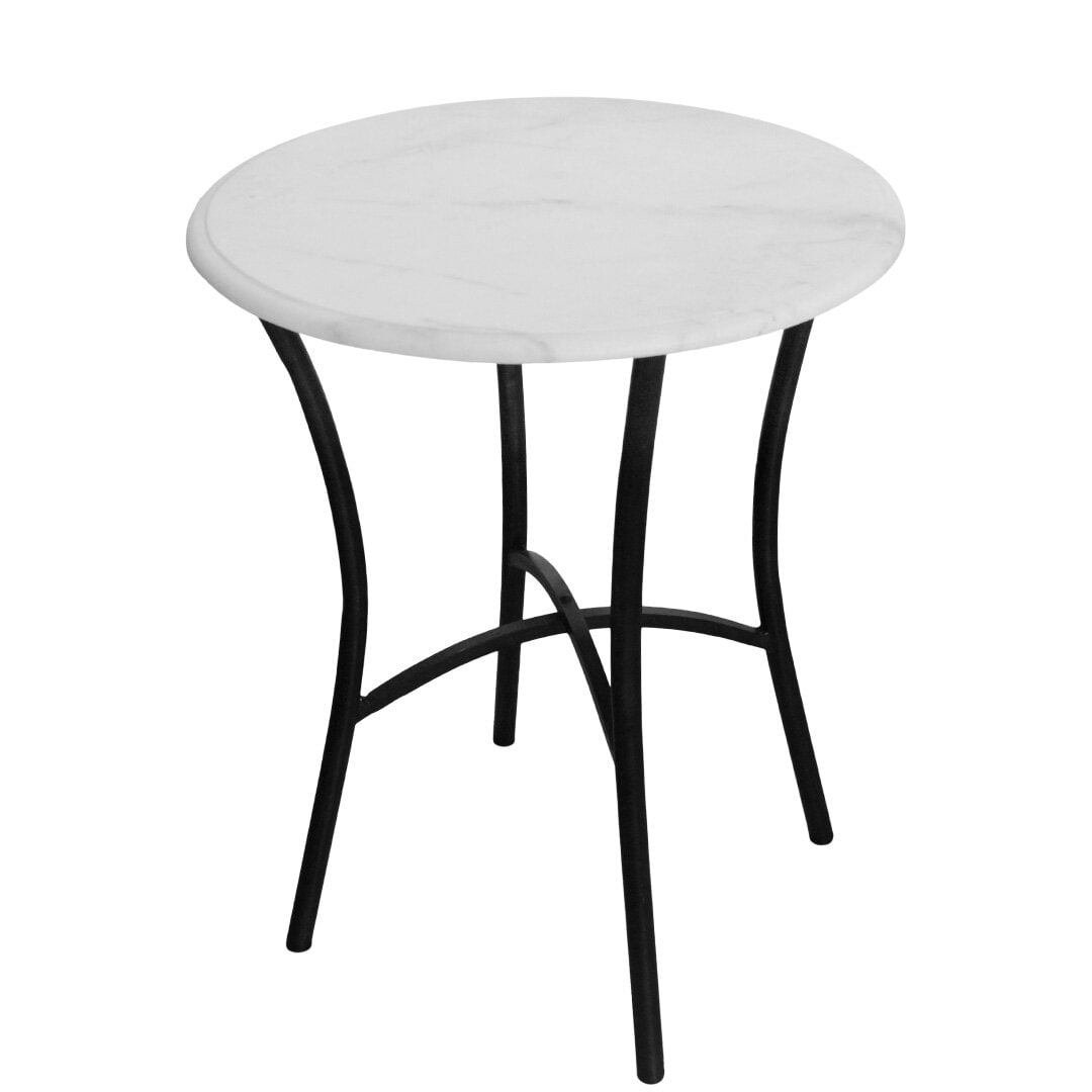 Marble Table Harry High White