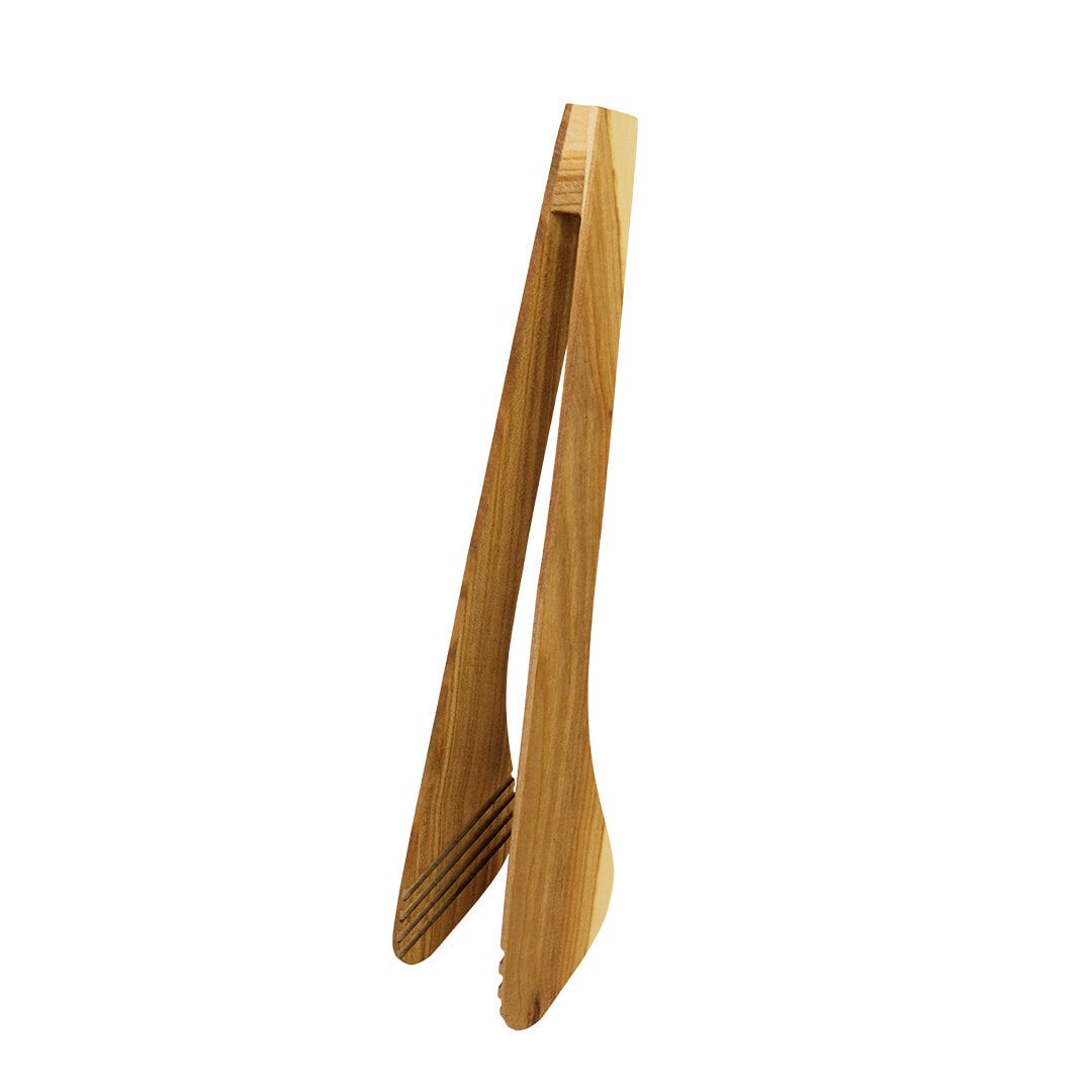 Cooking Tweezers Cherry Wood