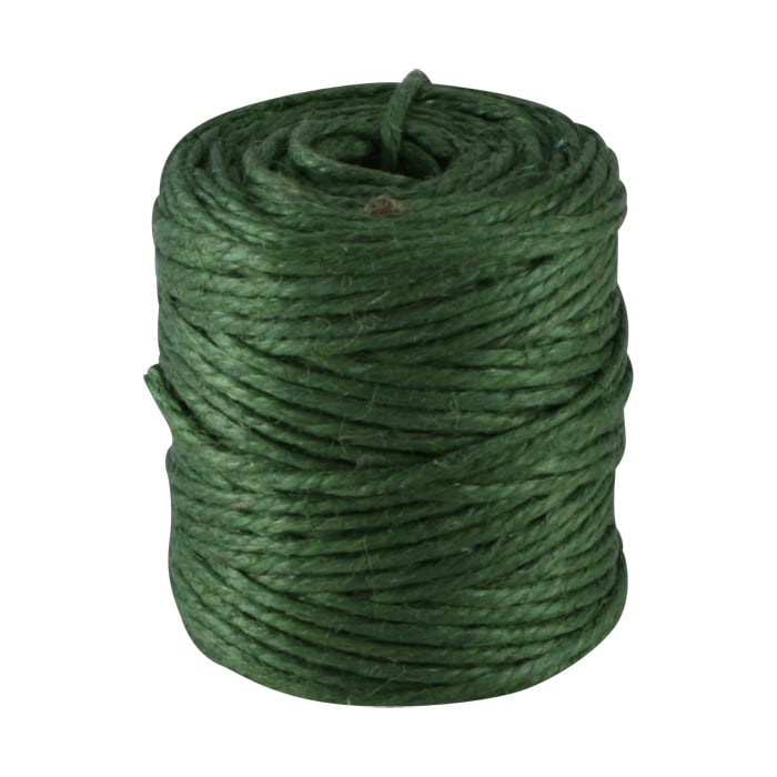 Twine of Jute Cylinder Green
