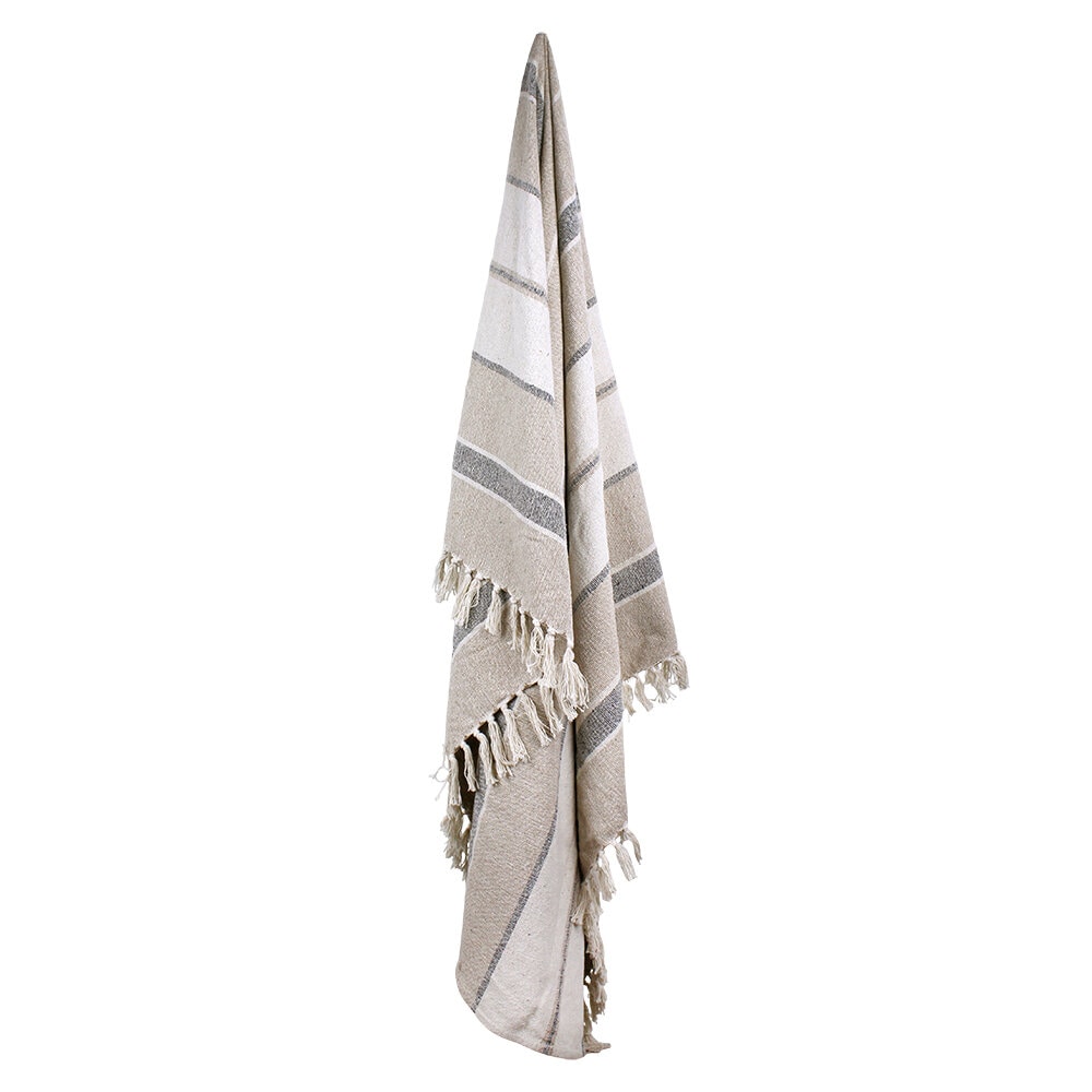 Plaid Idde Beige/Grey