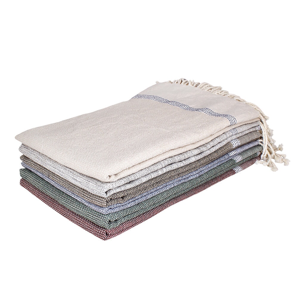 Towel/Table Cloth Fouta Grey