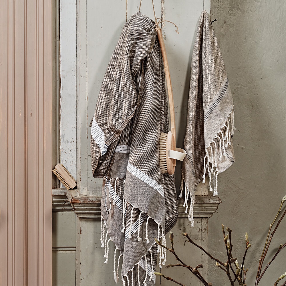 Towel/Table Cloth Fouta Brown