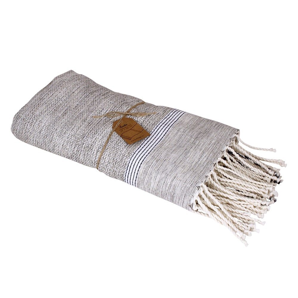 Towel/Table Cloth Fouta Grey