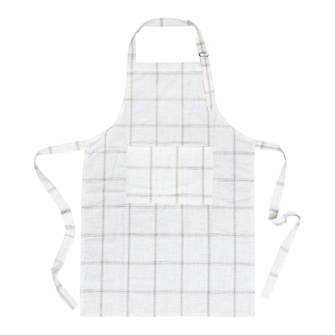 Apron Alma White/Beige