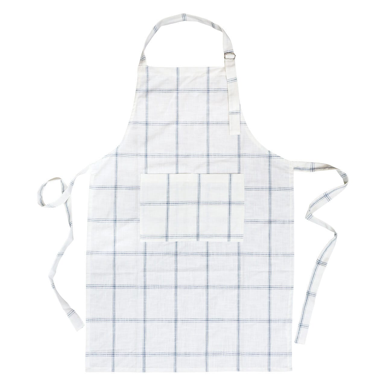 Apron Alma White/Blue