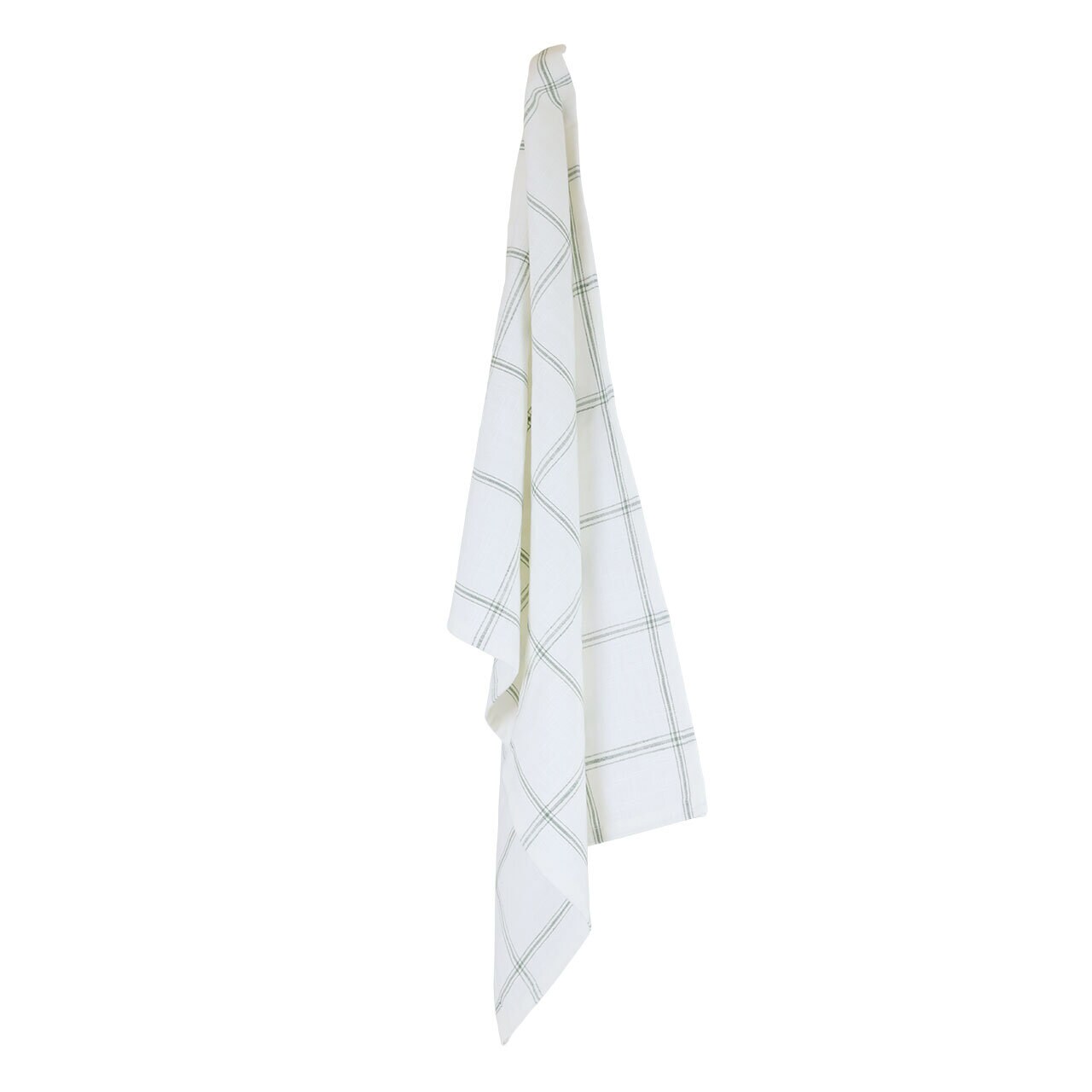 Kitchen Towel Alma White/Green
