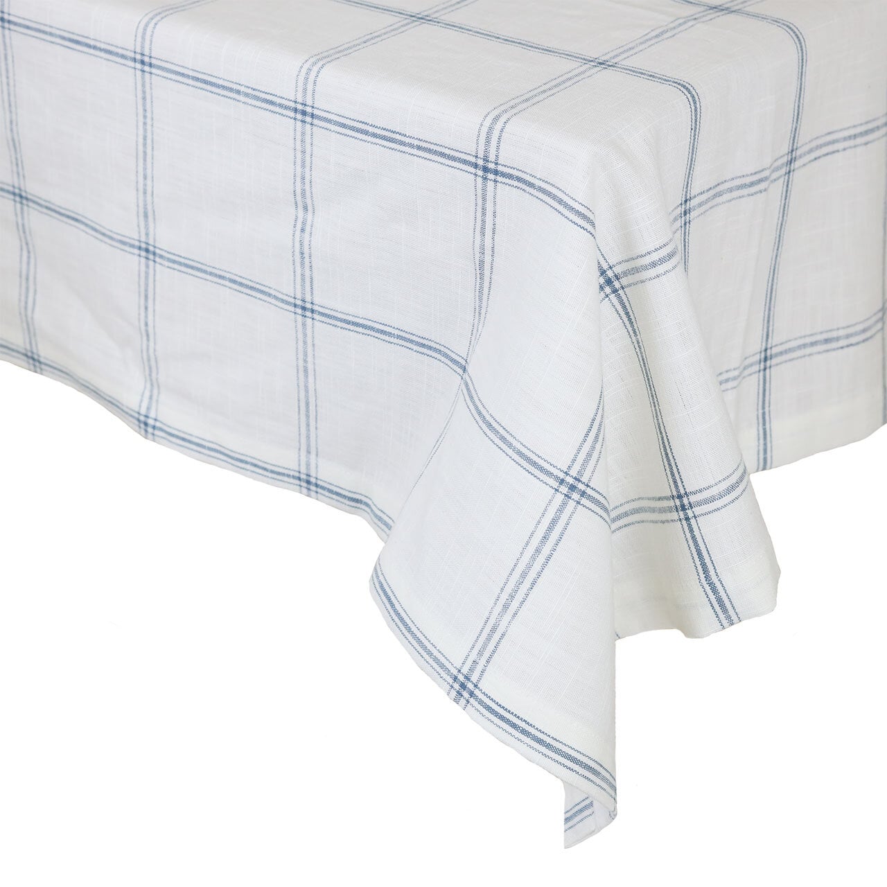 Table Cloth Alma White/Blue