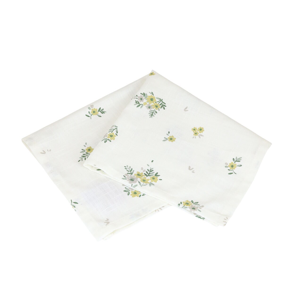 Napkin Flora White