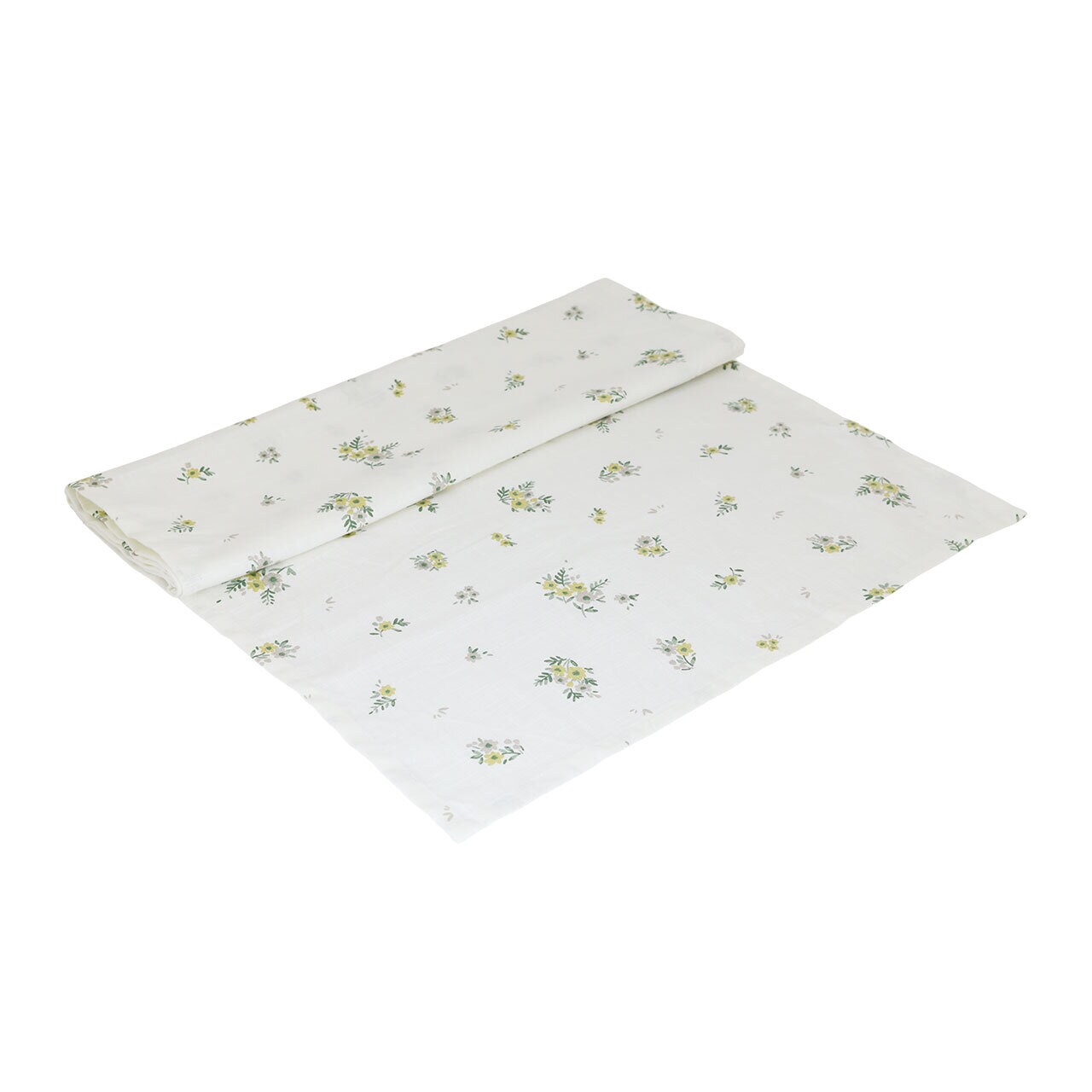 Table Runner Flora White