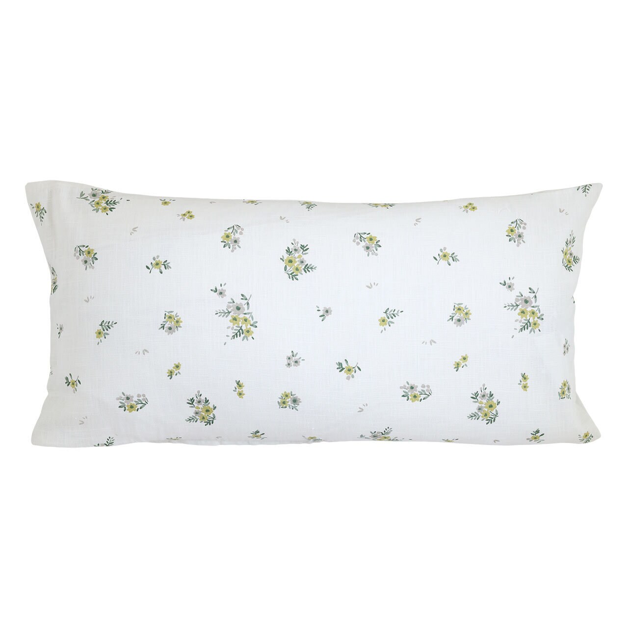 Cushion Cover Flora 35 x 65 cm White