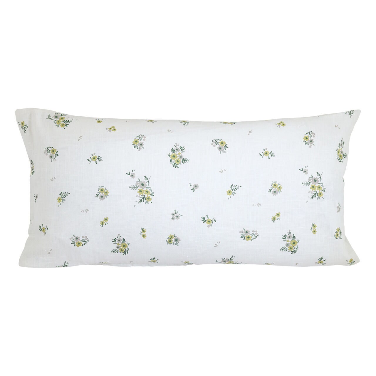 Cushion Cover Flora 35 x 65 cm White