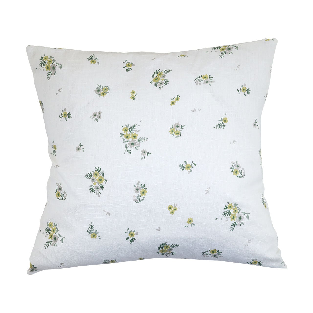 Cushion Cover Flora 45 x 45 cm White