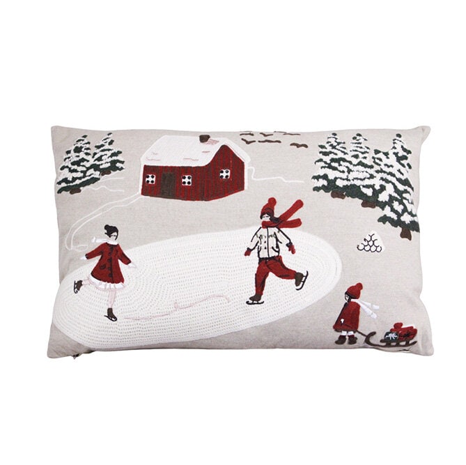 Cushion Cover Vinterland Embroidered
