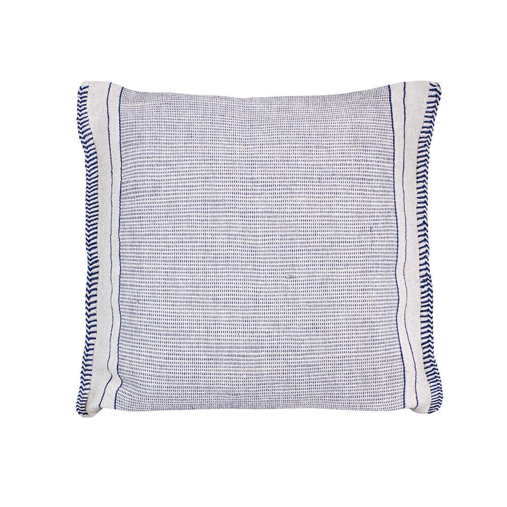Cushion Cover Bovik 50 x 50 Blue/Off White