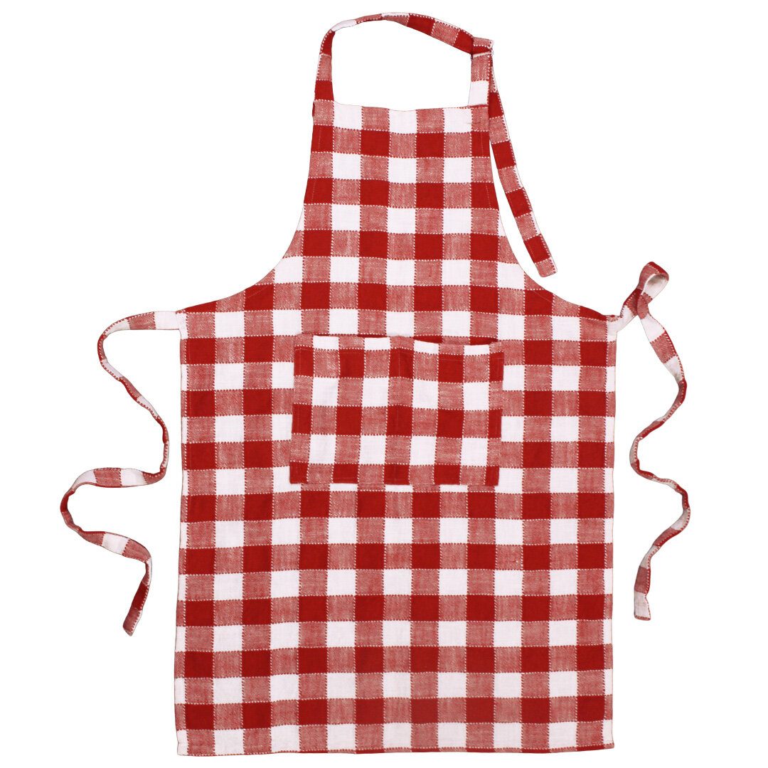 Apron Ida Check Red/White