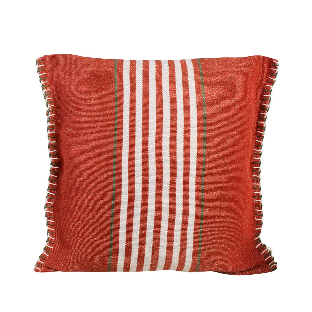 Cushion Cover Risveden 50 x 50 Rust/Off White
