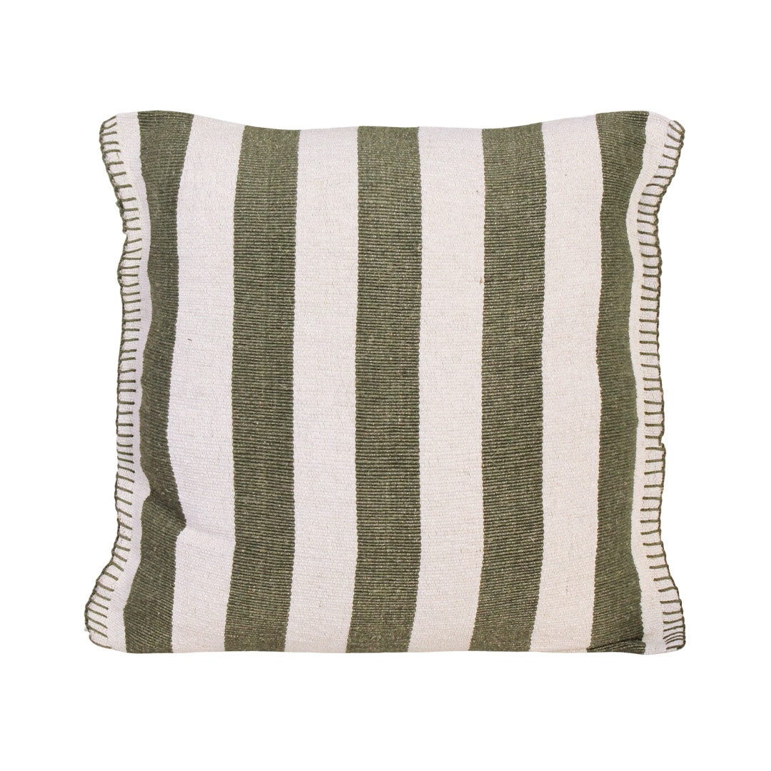 Kuddfodral Risveden 50 x 50 Grön/Offwhite