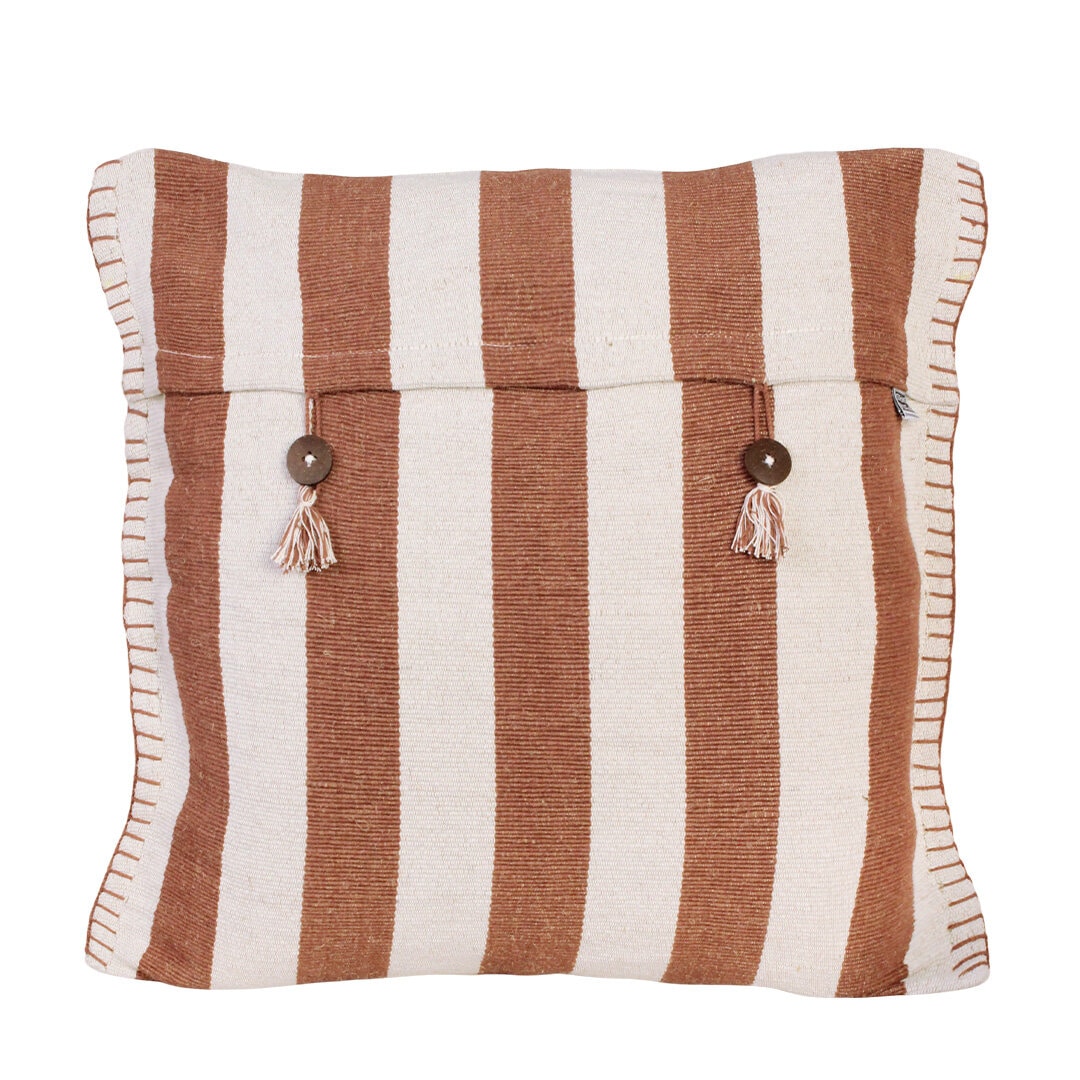 Cushion Cover Finnveden 50 x 50 Red/Off White
