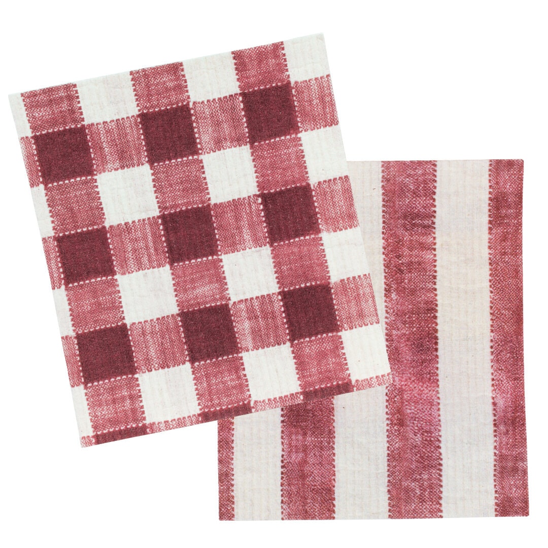 Dishcloth Ida Red S/2