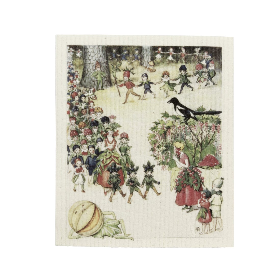 Dishcloth Elsa Flower Festival