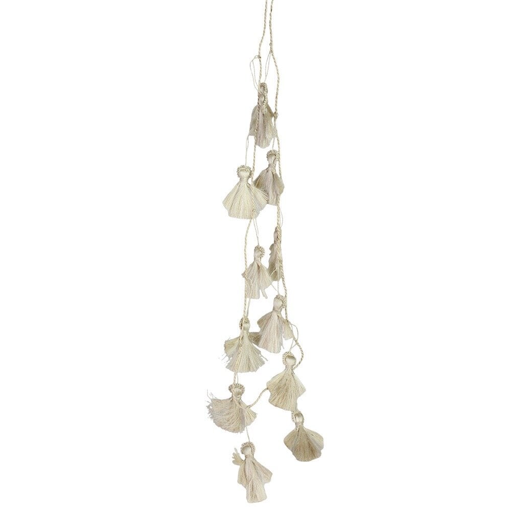 Angel garland Vilma - jute, off-white