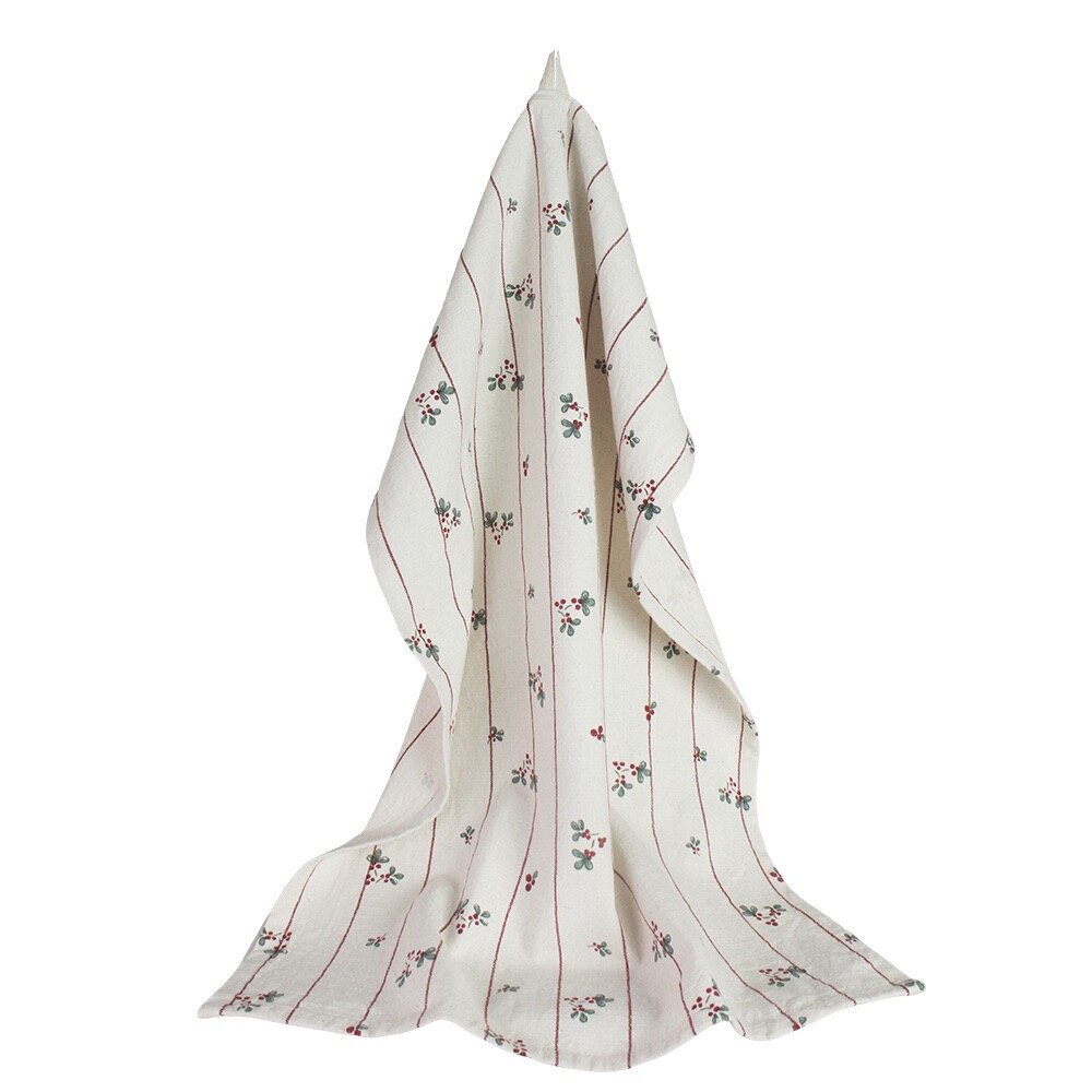 Kitchen Towel Gerd - White/Red