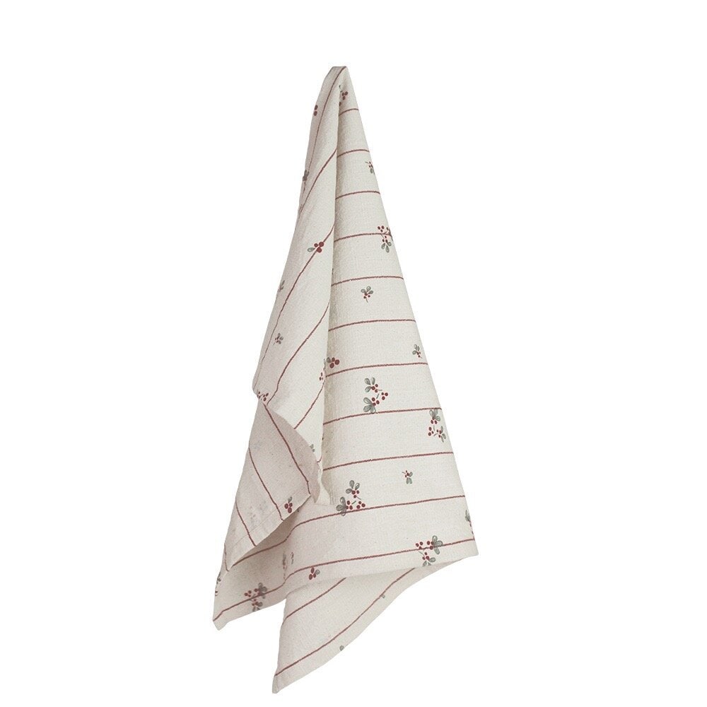 Kitchen Towel Gerd - White/Red
