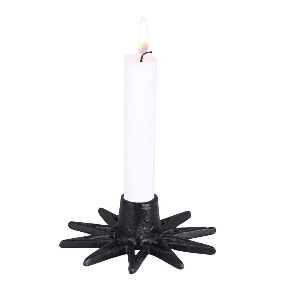 Candle Holder Star Cast Iron