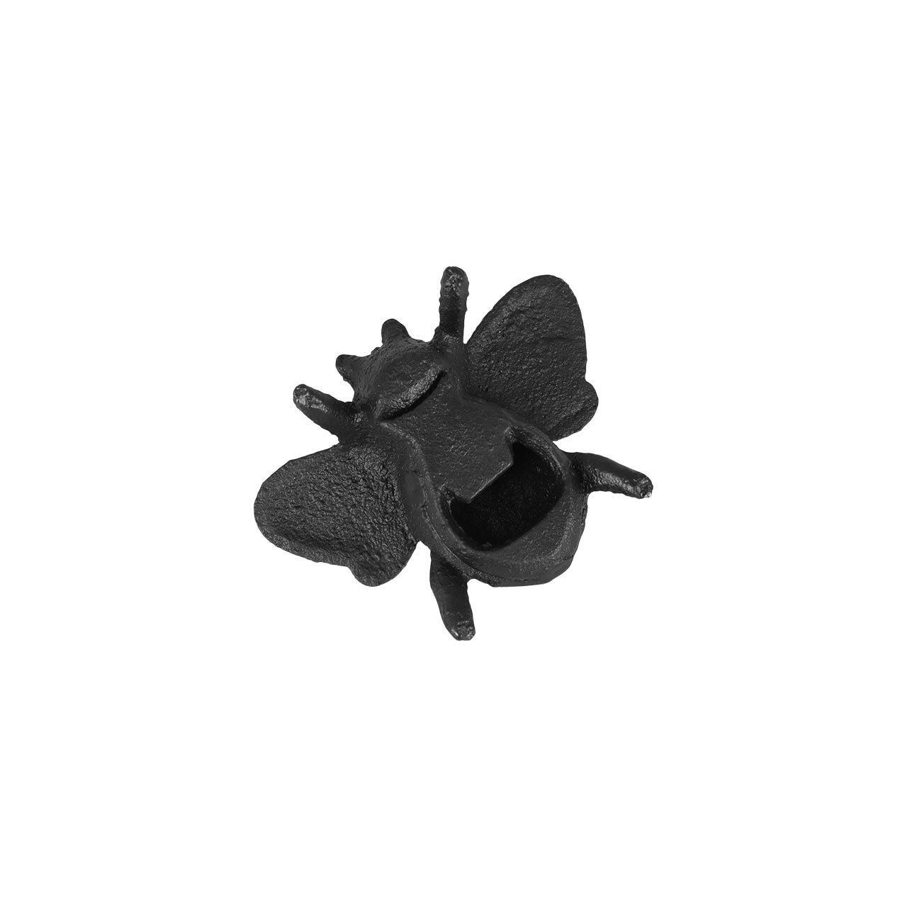 Bottle Opener Fly Cast Iron Black