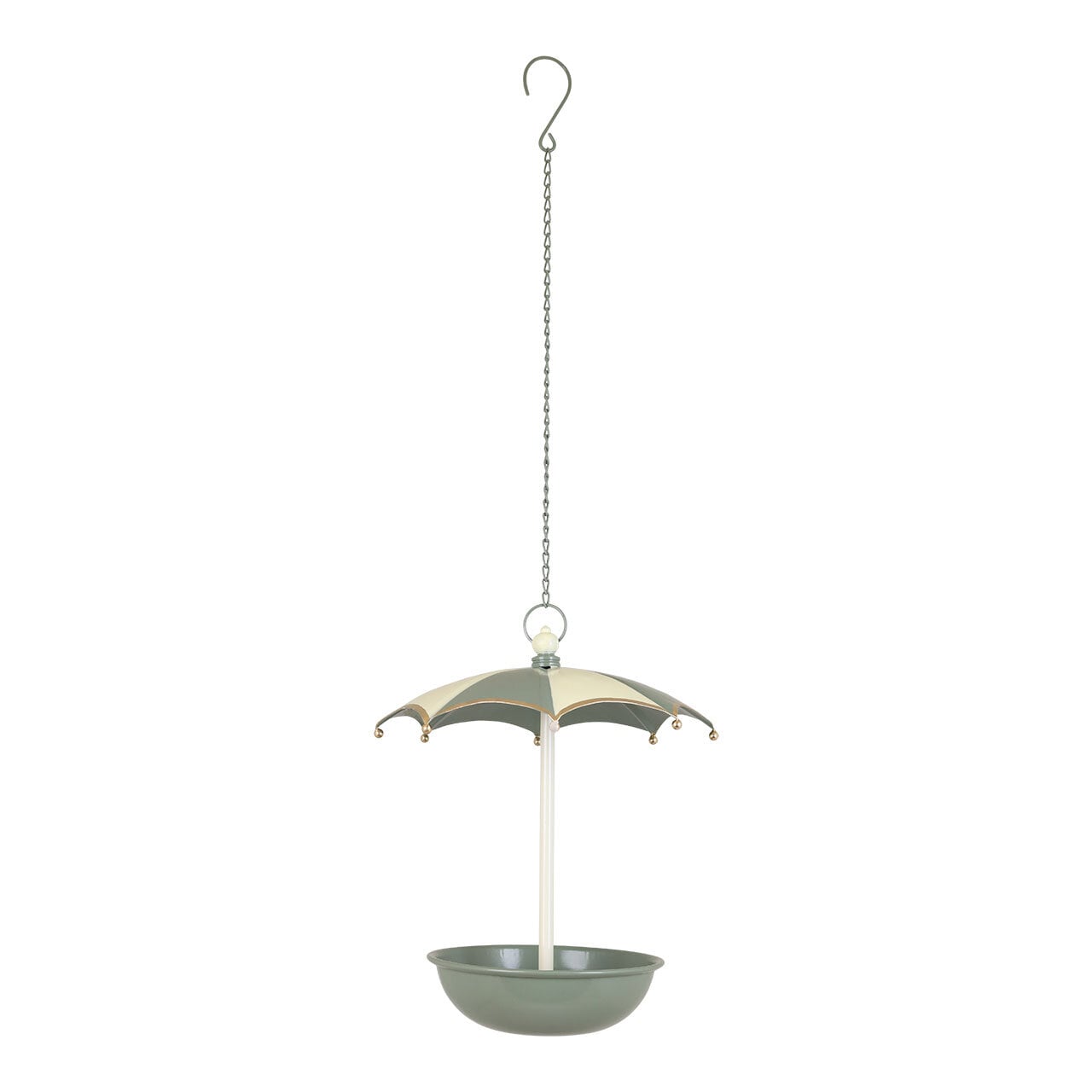 Bird Feeder Parasol Green