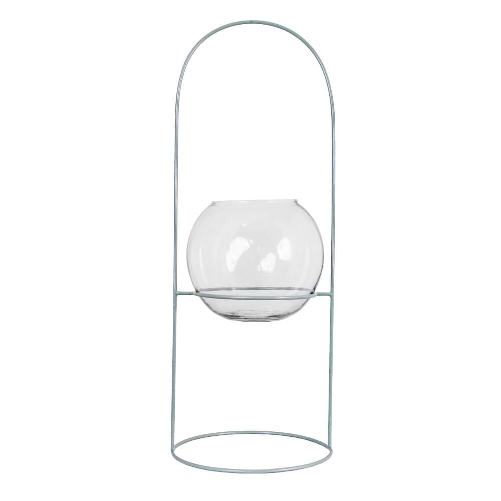 Standing Lantern Globe Lena Green