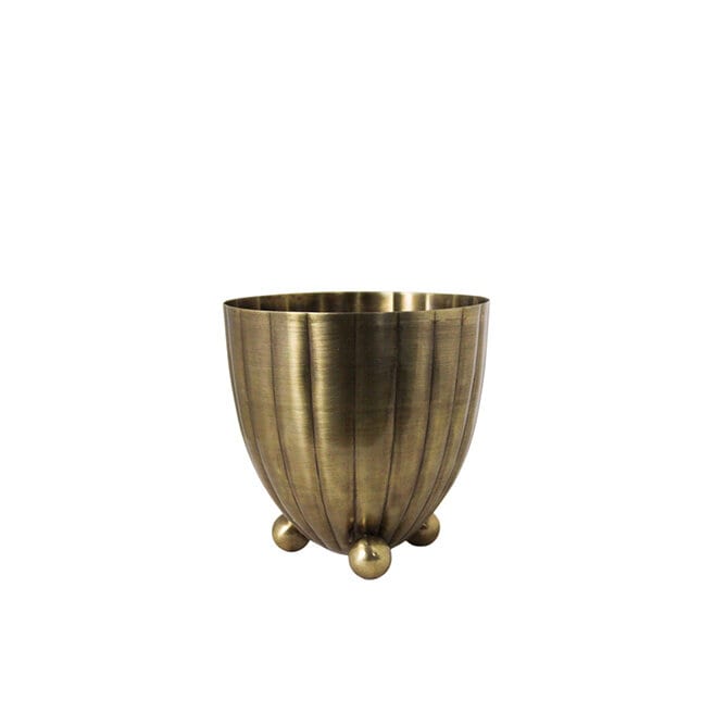 Planter Vilmer Antique Brass Small