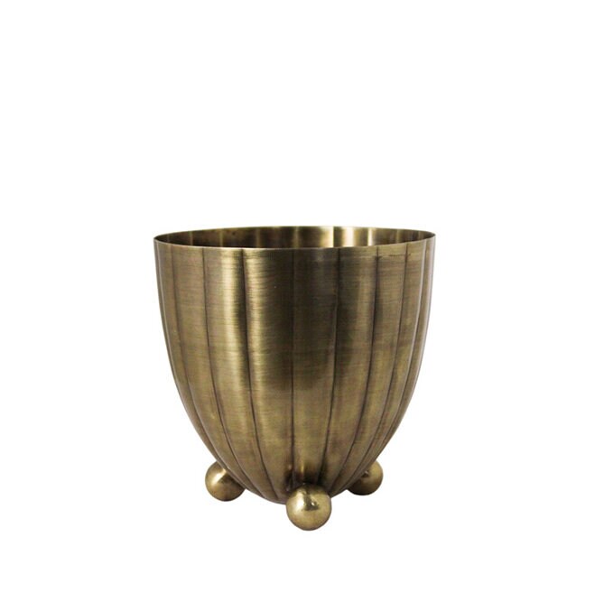 Planter Vilmer Antique Brass Medium