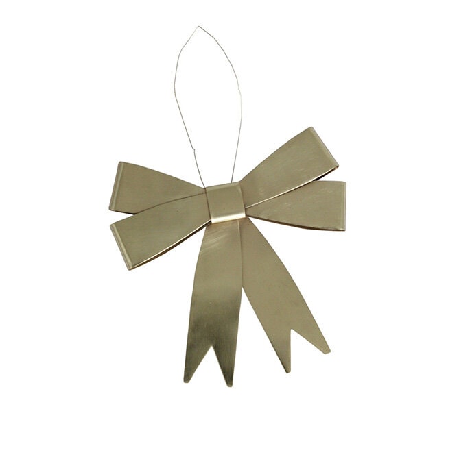 Hanging Ornament Ribbon Brass