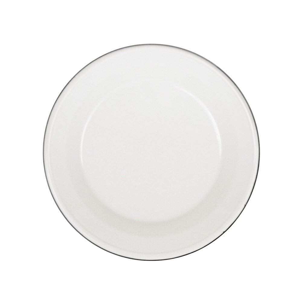 Plate Emils Enamel Offwhite