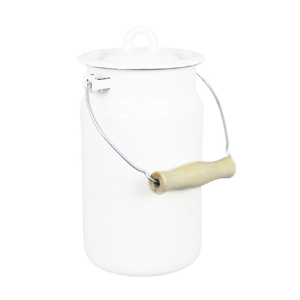 Milk Can Emils Enamel 2L Offwhite