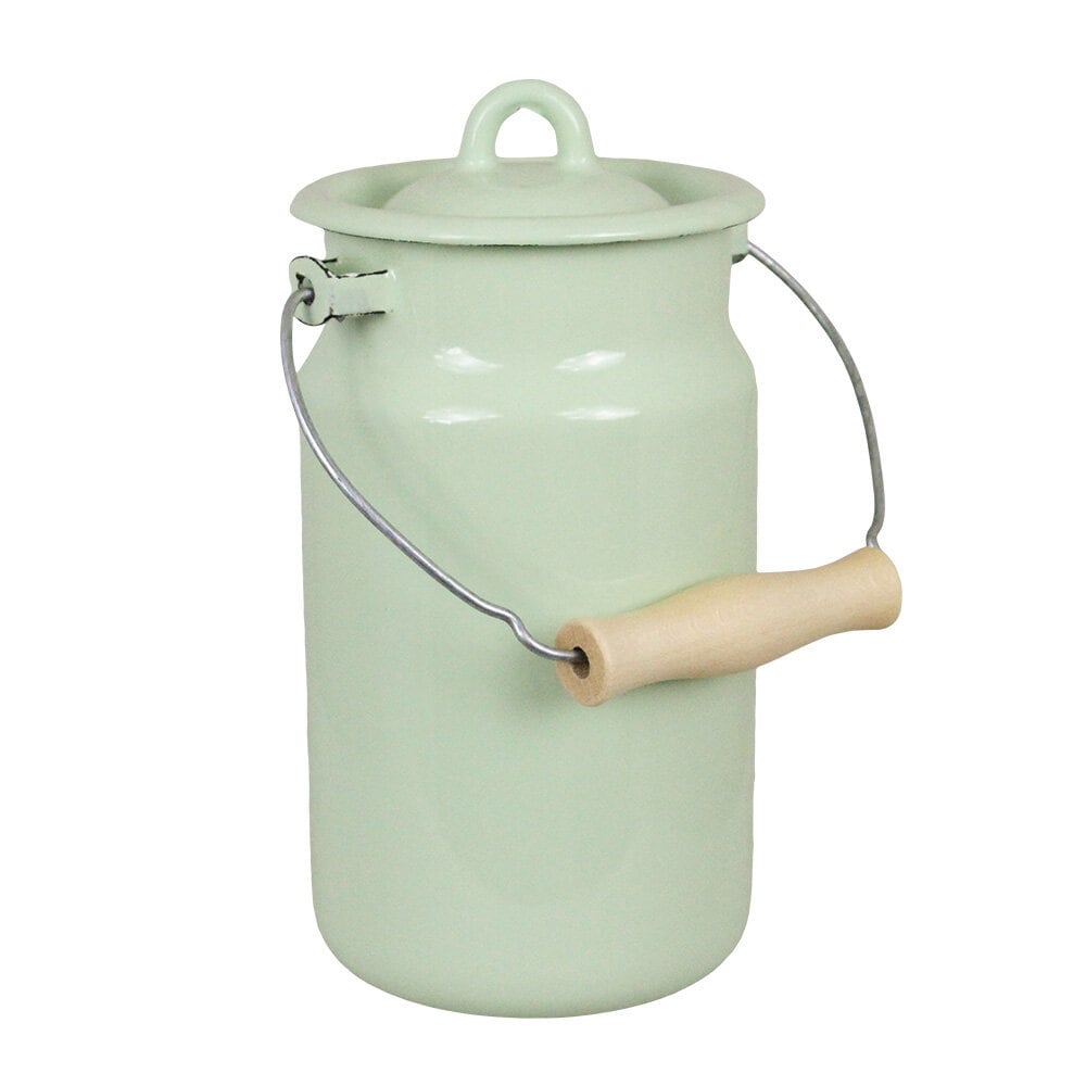 Milk Can Emils Enamel 2L Green