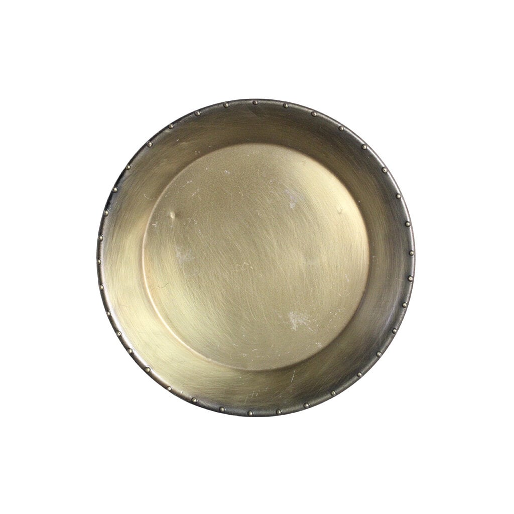 Saucer Simone Antique Brass Large