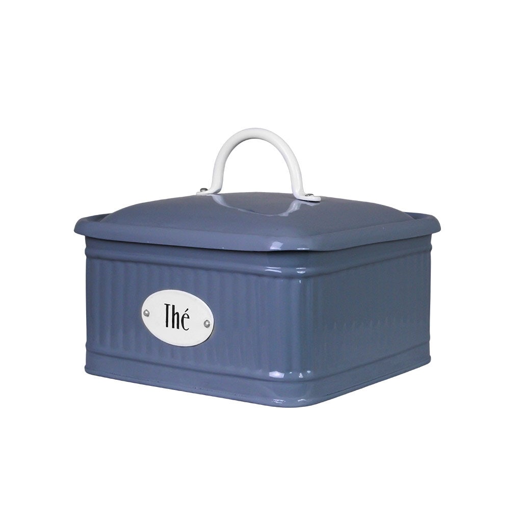 Tin Hugo Thé w. Partition Blue