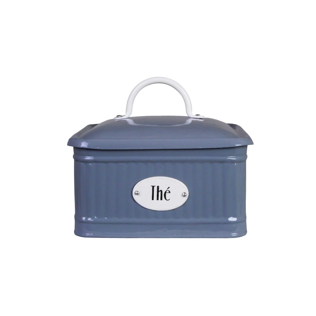 Tin Hugo Thé w. Partition Blue