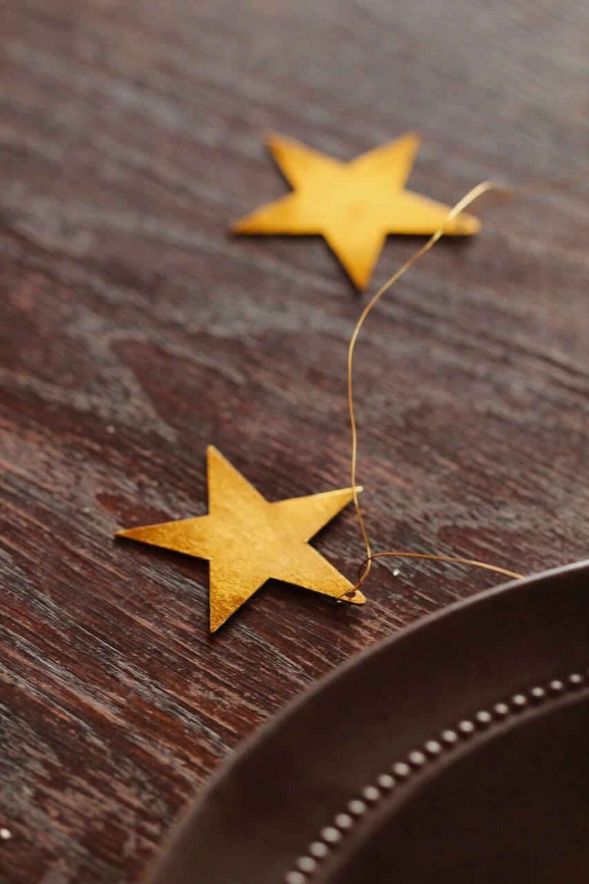 Garland Stars Brass