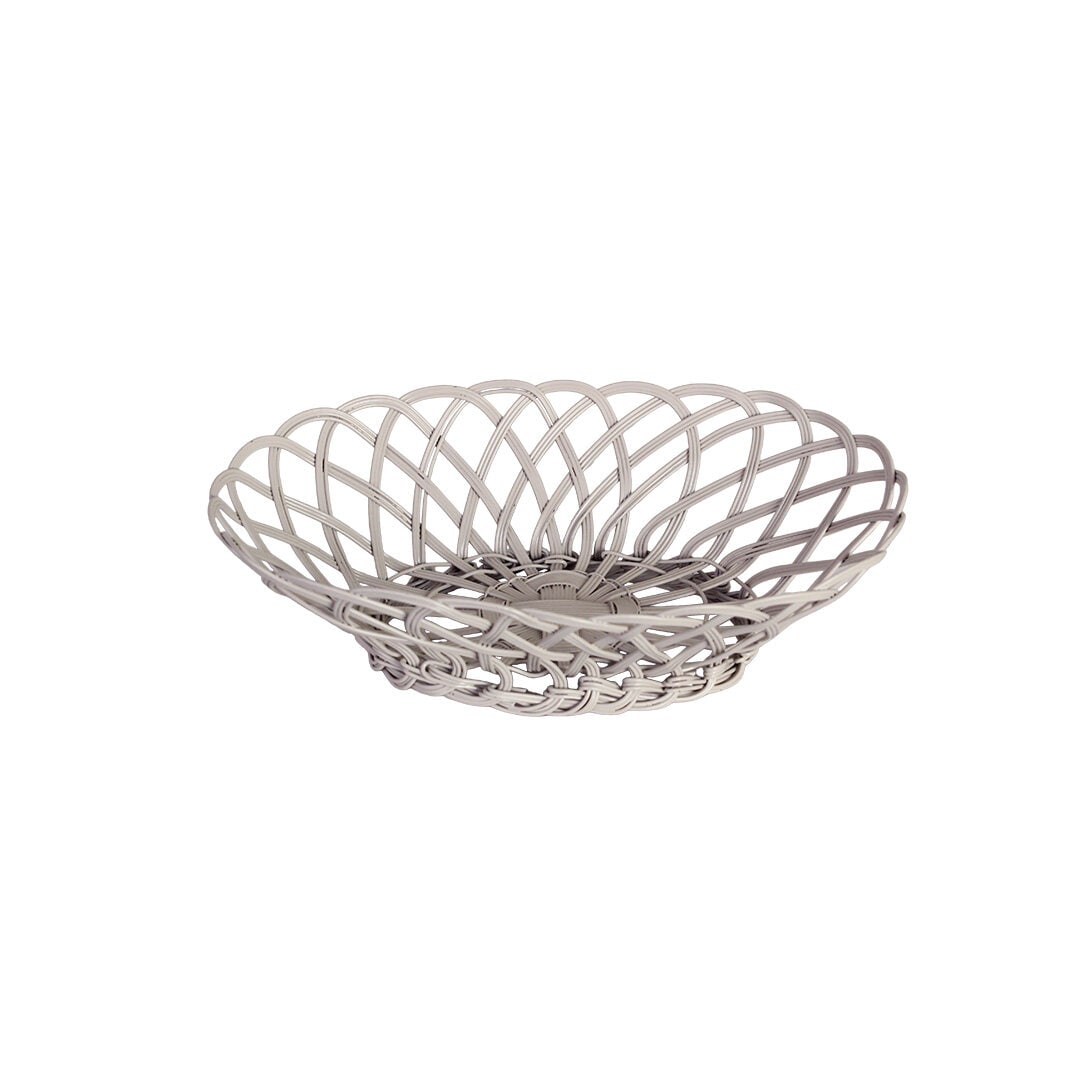 Wire Basket Hildur Oval Beige Small