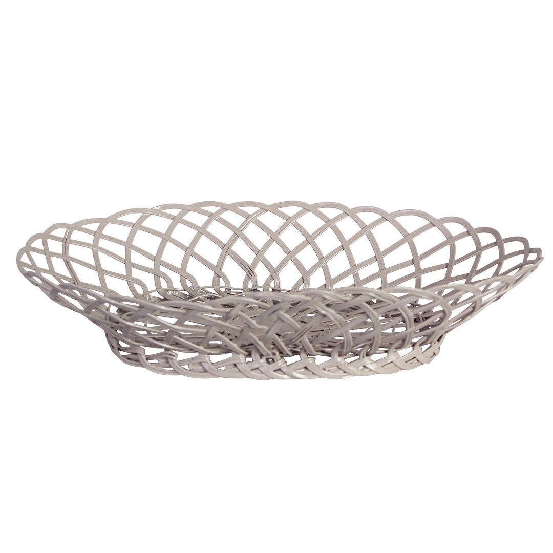 Wire Basket Hildur Oval Beige Large