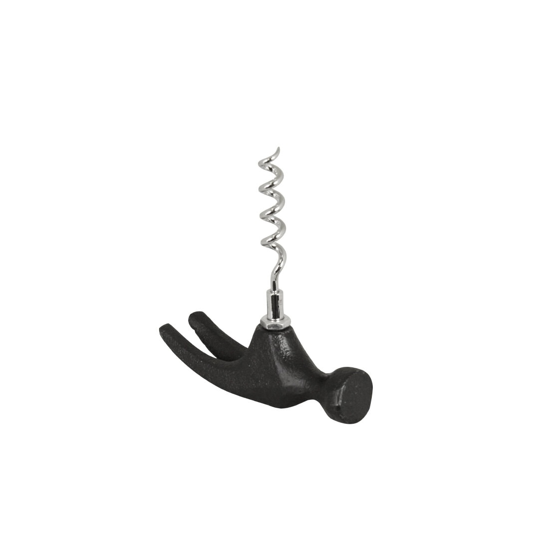 Vinöppnare Hammare Svart